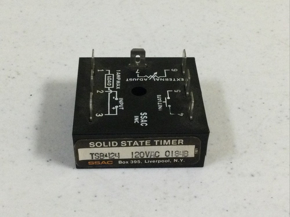 NEW, SSAC TSB424 SOLID-STATE TIMING MODULE RELAY, FREE SHIPPING