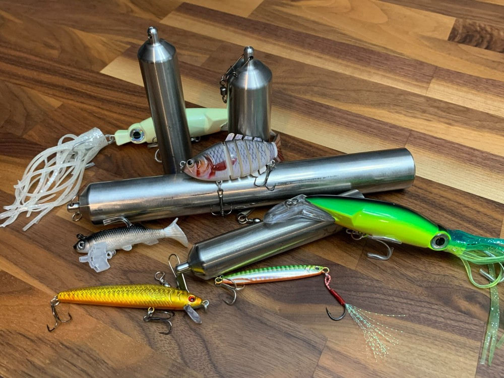 Rock Cod Sinker Stainless Steel 3 pack 1,2, and 3 Pound