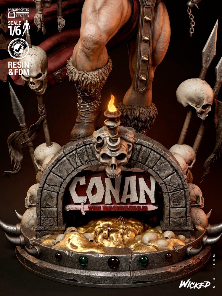 Conan model kit unassembled unpainted see Description