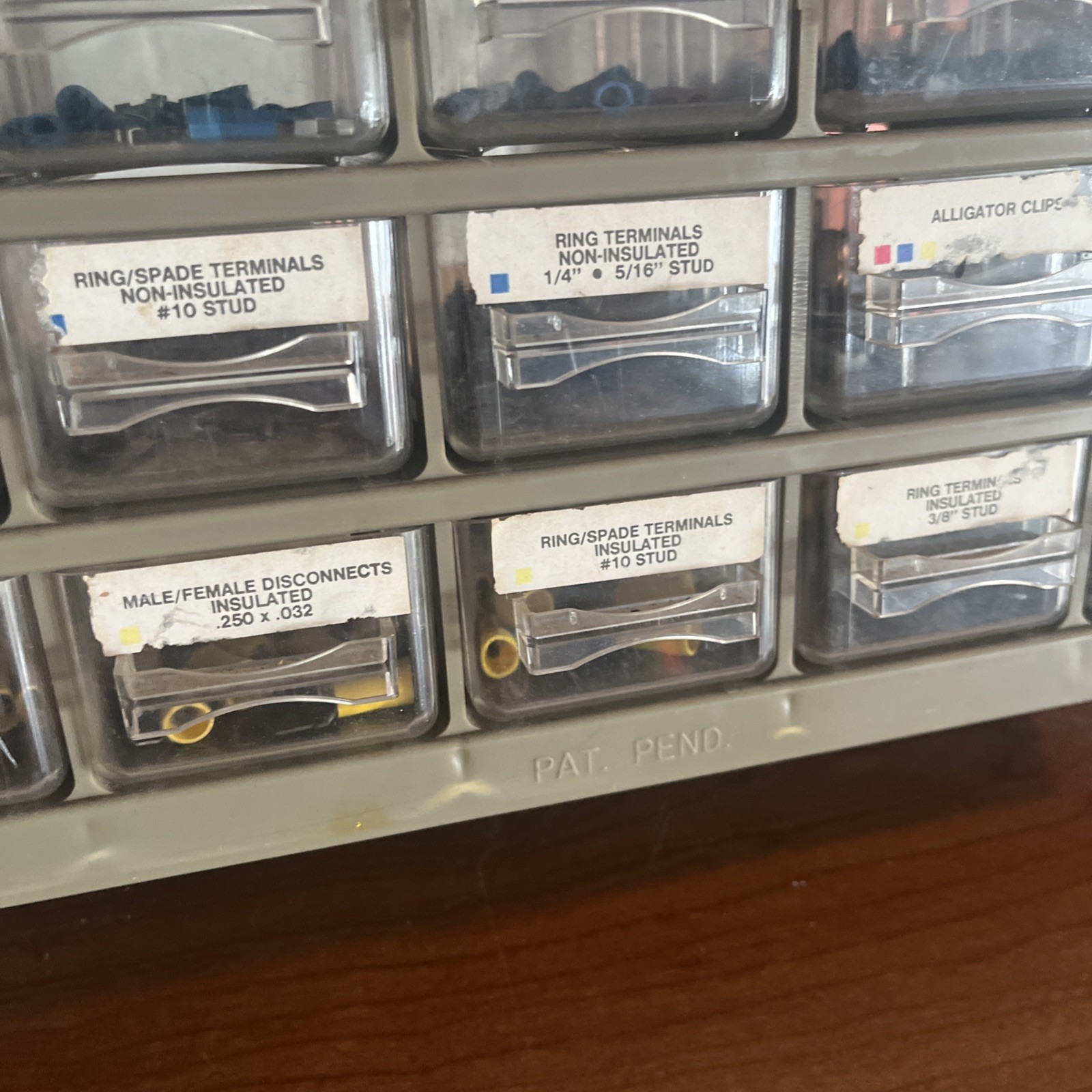 Vintage 1978 D.R.I. Industries Eden Prairie MN Electronics Parts Bin Lot Orignal