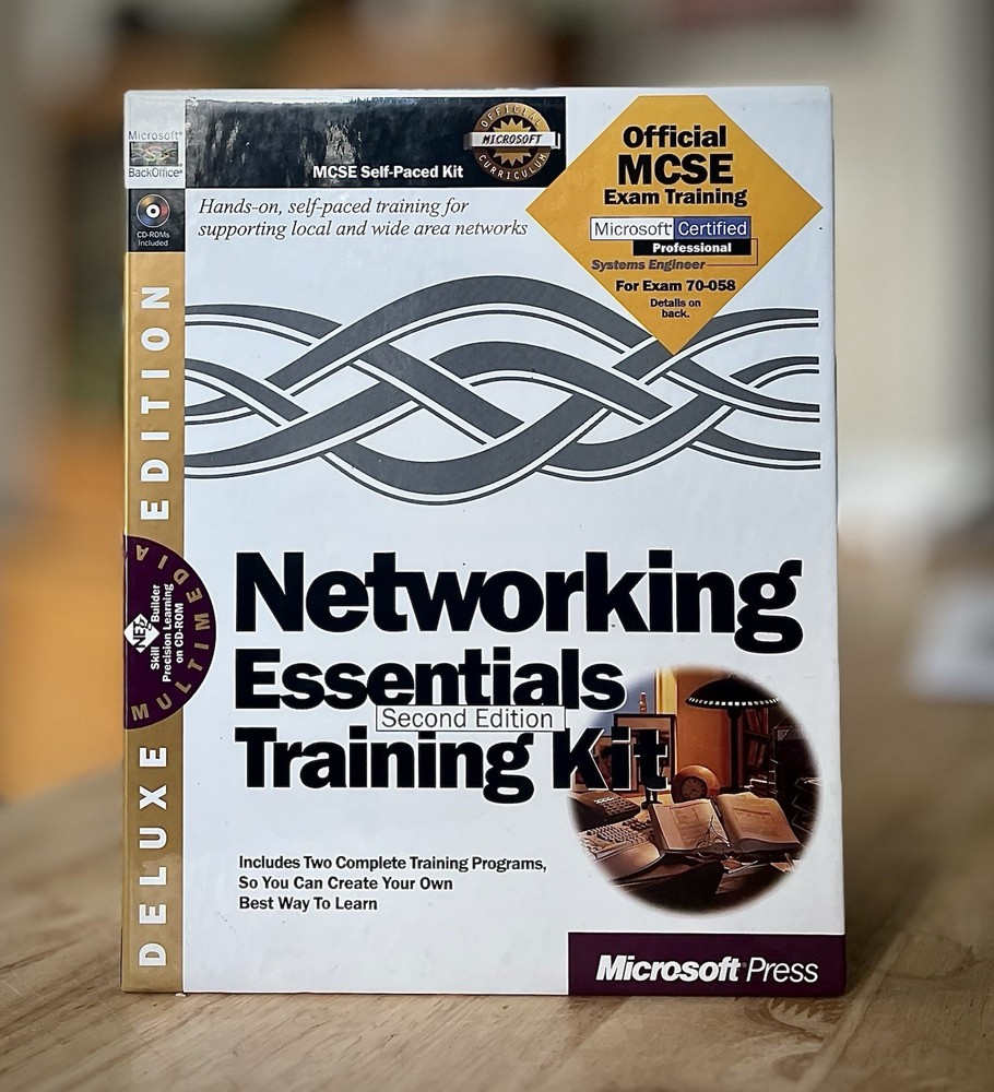Microsoft Networking Essentials Training Kit MCSE Press 2nd Ed. Backoffice + CDs