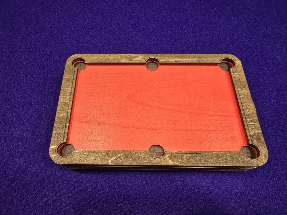 Pool Table Coaster Set