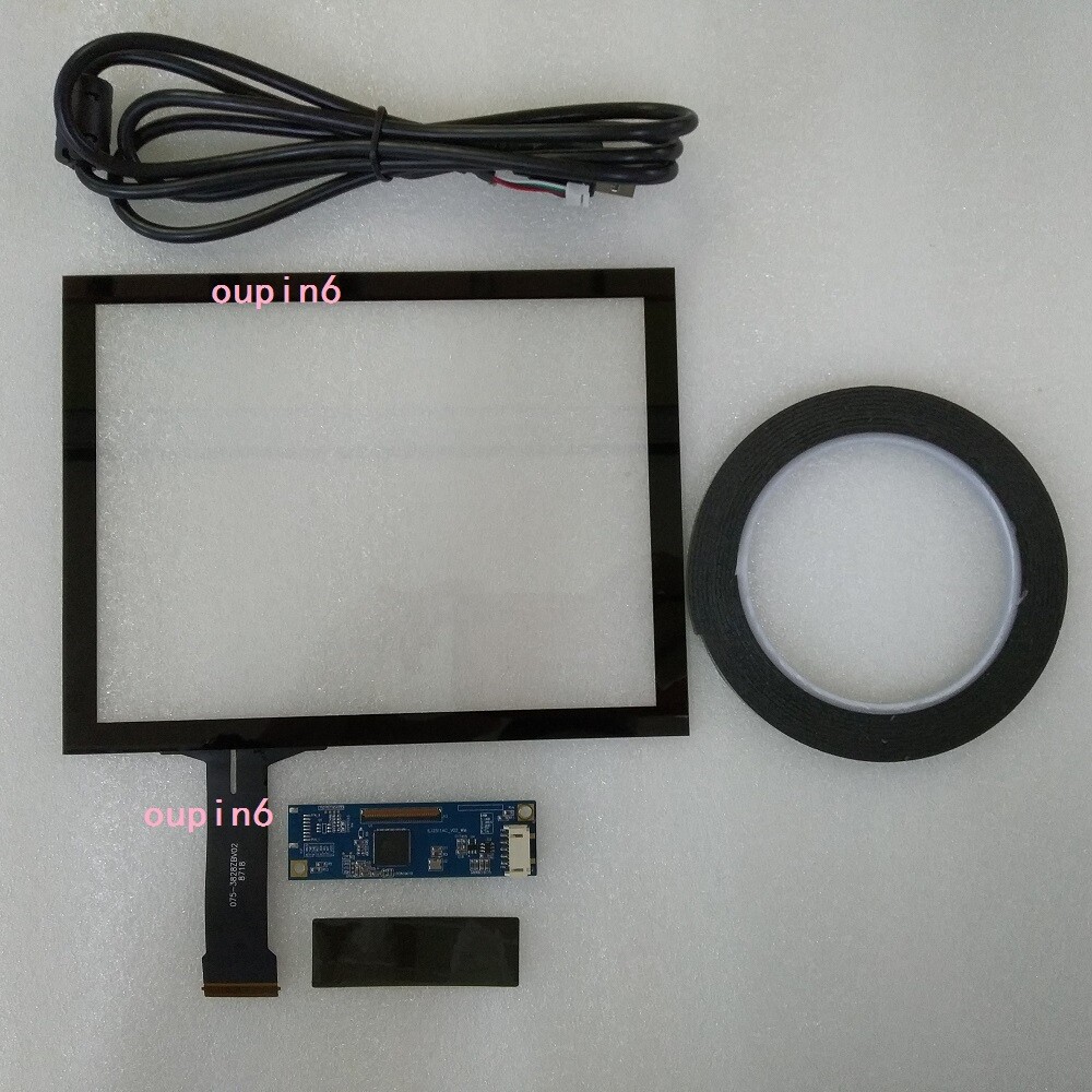Universal Capacitive Touch Panel USB Controller For  4:3 LCD 8" Screen display