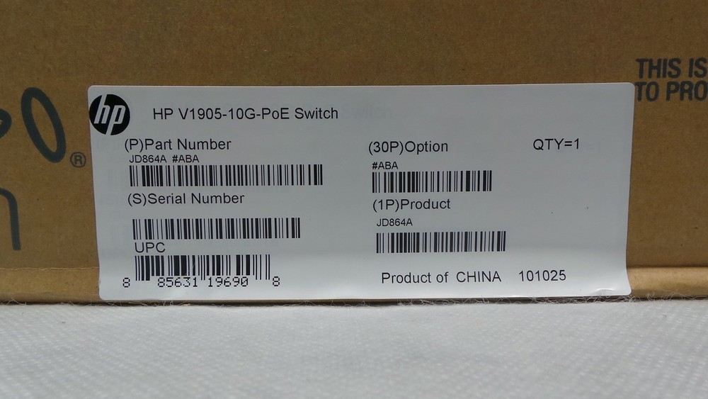 V1905 10G POE SWCH