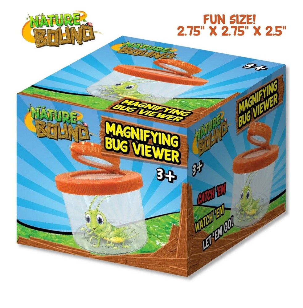 Magnifying Bug Viewer - Catch and Release Jar for Bugs and Insects - Includes Ad