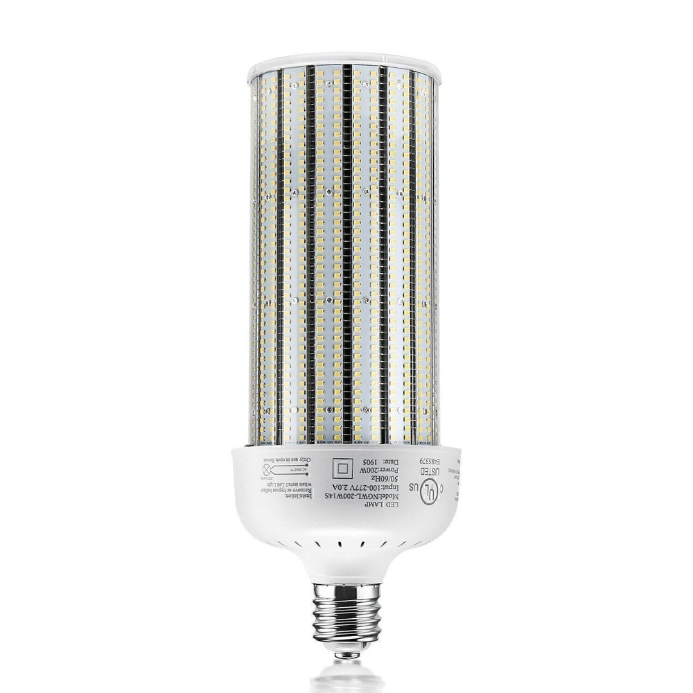 250W LED Corn Light Bulb E39 Mogul Base Bulbs Warehouse Workshop Lighting 5000K