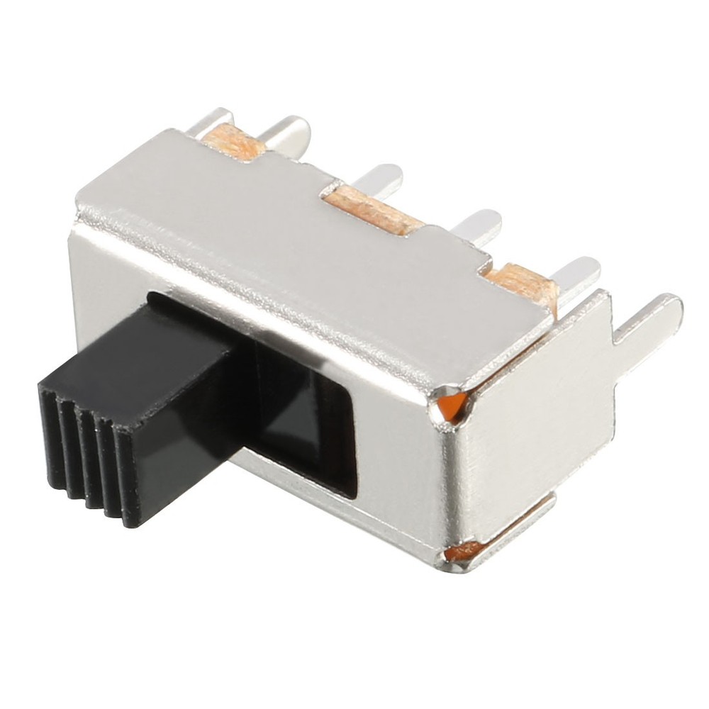 50Pcs 3mm Vertical Slide Switch SPDT 1P2T 3 Pins PCB Panel Latching