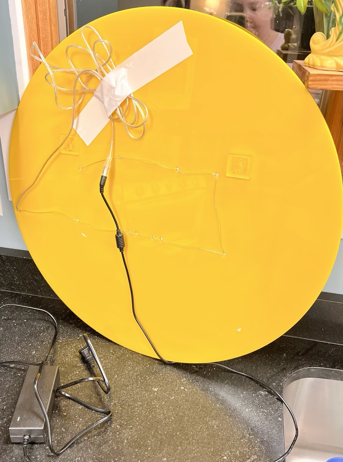 HIGH NOON LIGHTED SIGN MAN CAVE GARAGE DECOR LED BAR LIGHT NEW 24”x24”