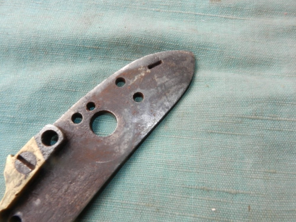 Harpers Ferry 1820 converted percussion lock plate