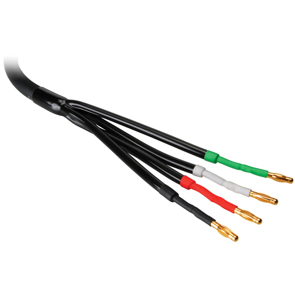 Cable Pants 9.5mm 4-Conductor Black 10 Pcs.