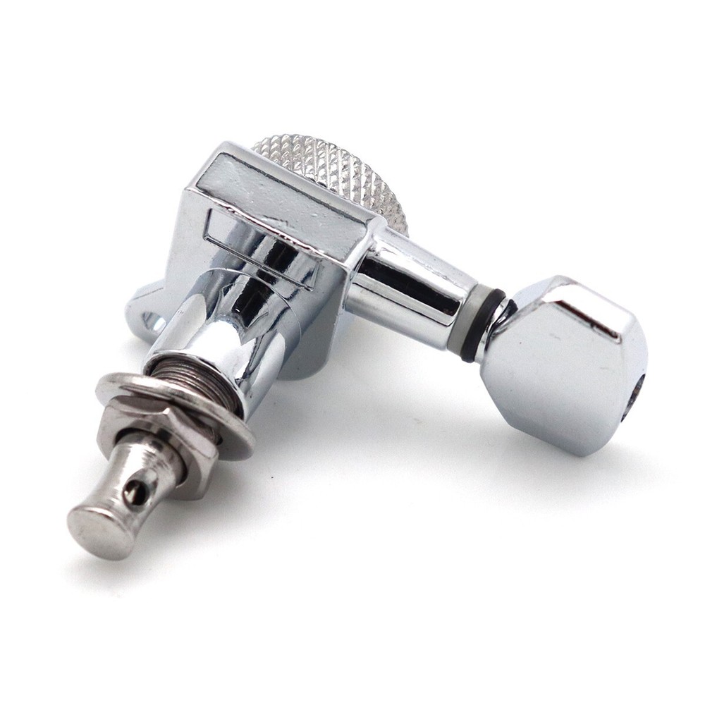 Left 6 Strings Electric Guitar Locking Tuning Pegs Chrome Tuners Machine Heads