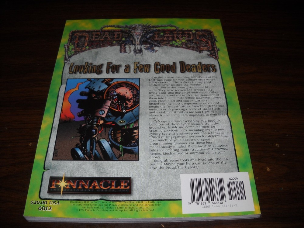 Deadlands 6012: Hell on Earth: Cyborgs
