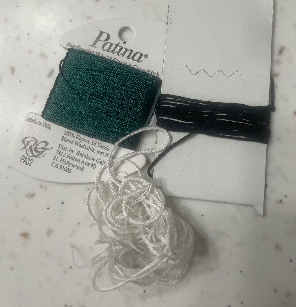 Santa's Christmas Tree Partially Stitched Canvas - Class Project