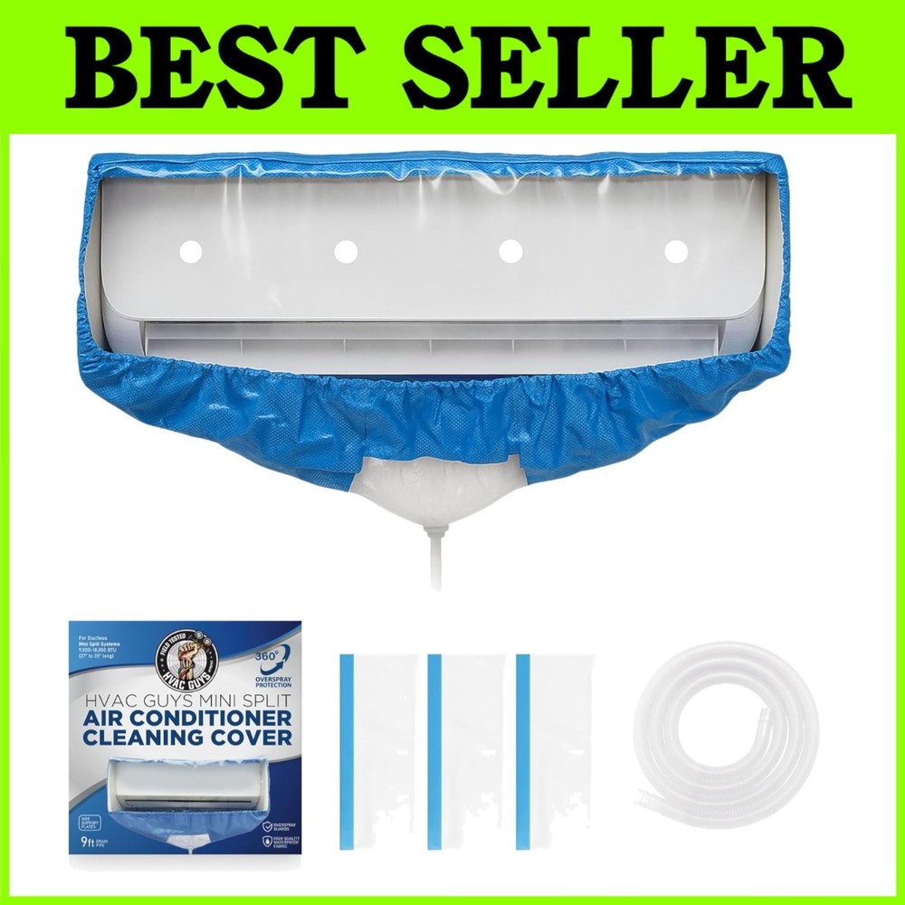 Reusable Mini Split Cleaning Bag | Easy Installation