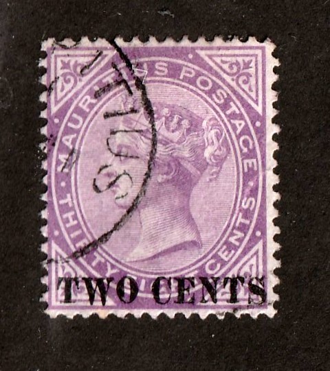 Mauritius         86          used        wmk. 1