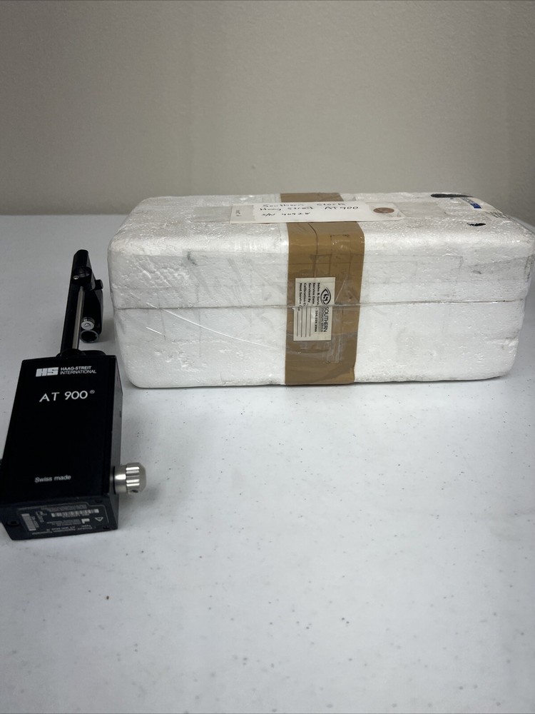 HAAG STREIT APPLANATION TONOMETER AT 900 MODEL WITH CASE