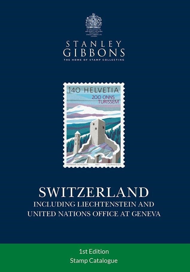 New Stanley Gibbons Stamp Catalogue Switzerland 1st Edition Inc Geneva Free S&h