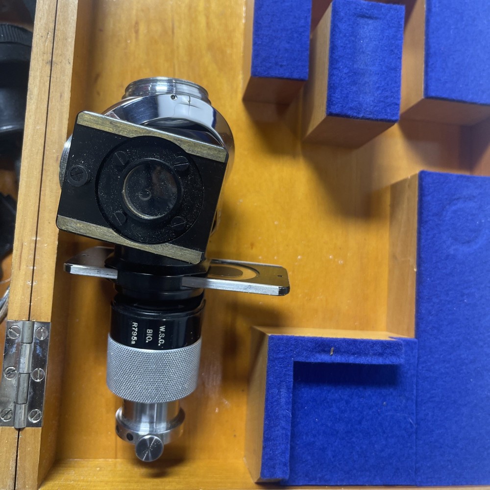 Antique Carl Zeiss Jena Microscope
