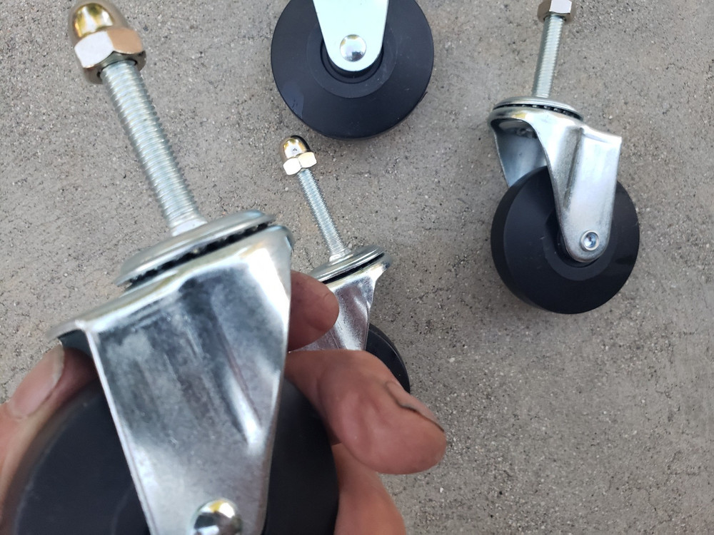 4 Wheels for Mechanic Stool chair creeper