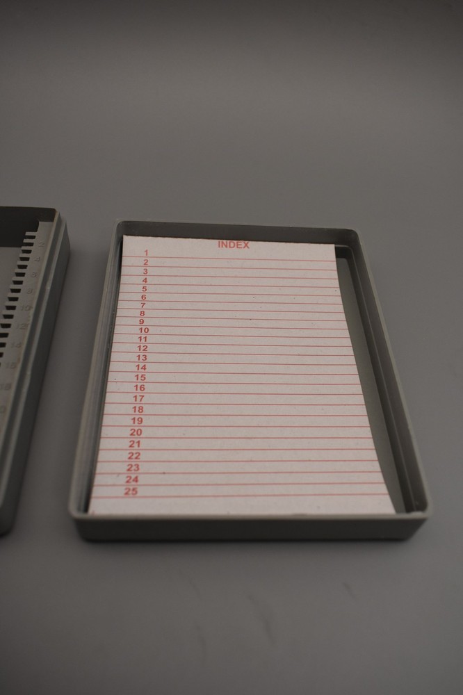 Microscope Slide case box contain 25 Slide