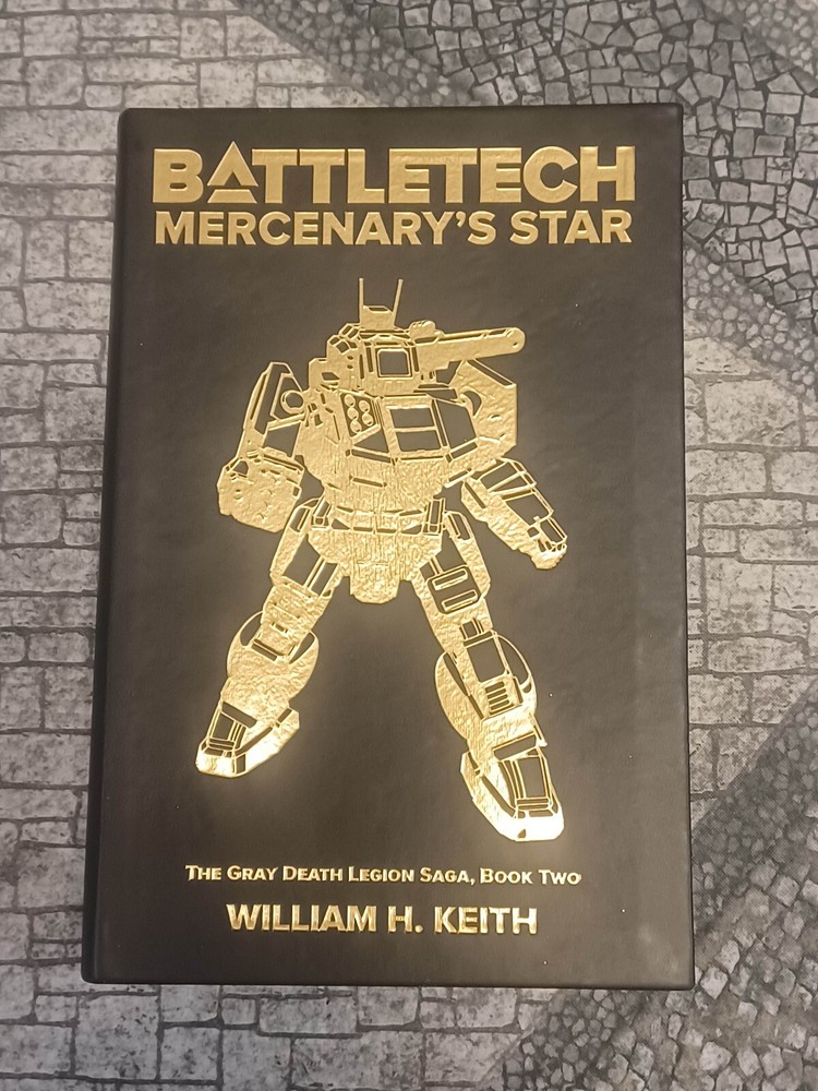 BattleTech Leatherbound Edition Novel: Mercenary's Star ~ KICKSTARTER