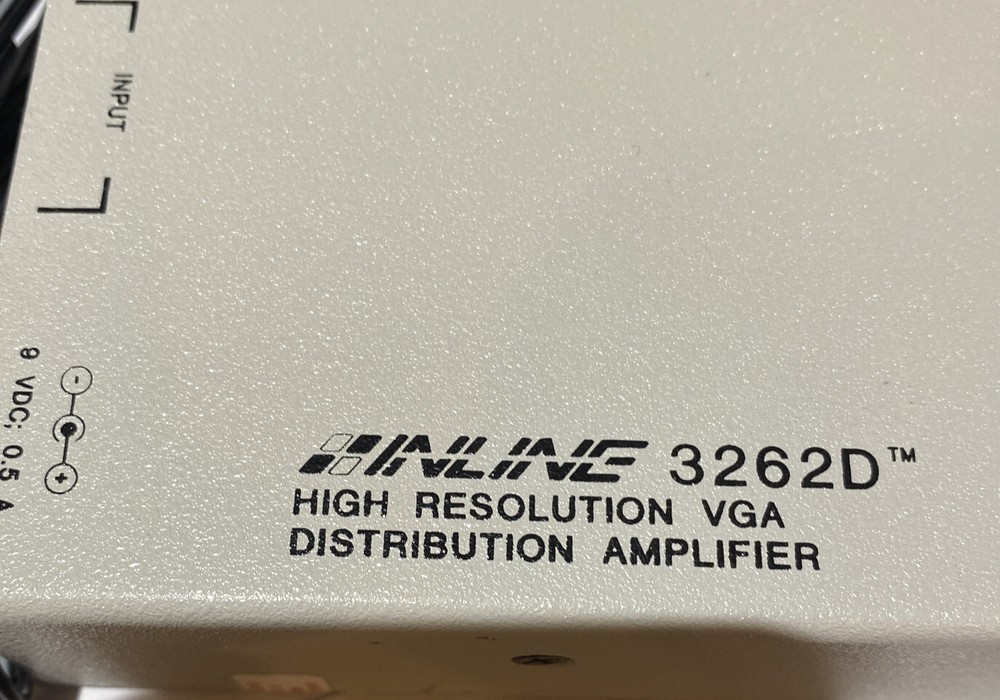 Inline 3262D High Resolution VGA Distribution Amplifier