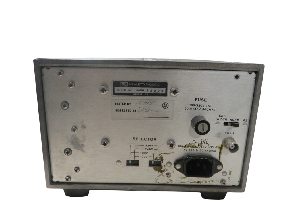 HP Hewlett Packard 8012B Pulse Generator - Free Shipping