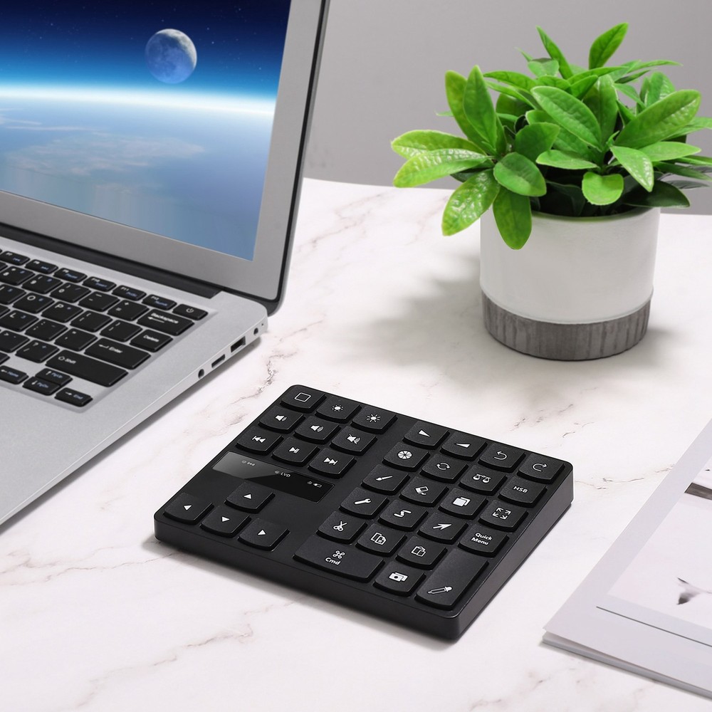 Bluetooth Drawing Keypad for Procreate, and Drawing Shortcuts Graphic I5J29049