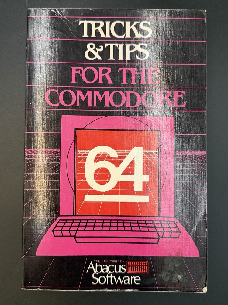 Tips & Tricks For The Commodore 64 Book 1984 Abacus Software