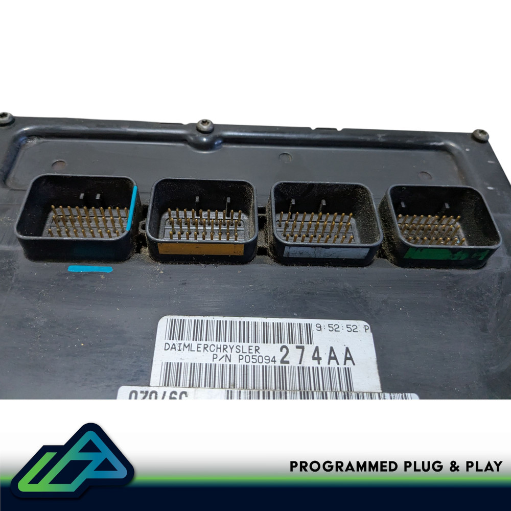 2004 Dodge Ram 1500 5.7L VIN PROGRAMMED ECU Engine Control Module 56029161AF