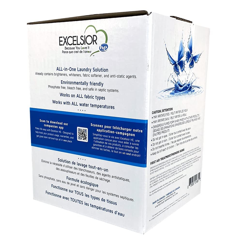 Excelsior-Laundry Detergent with Eco Bottle-Concentrated
