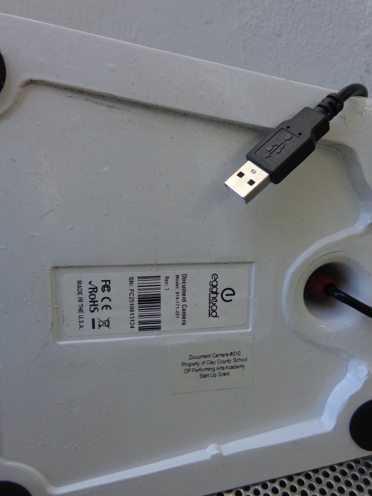 Egghead EGG-910-171-251 Flexible Gooseneck Document Camera USB