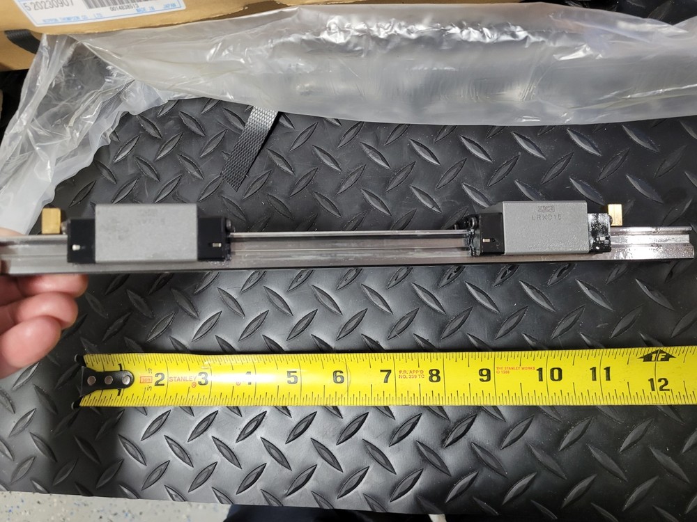 (2) IKO #LRXD 15 C2 R320 Linear Guides
