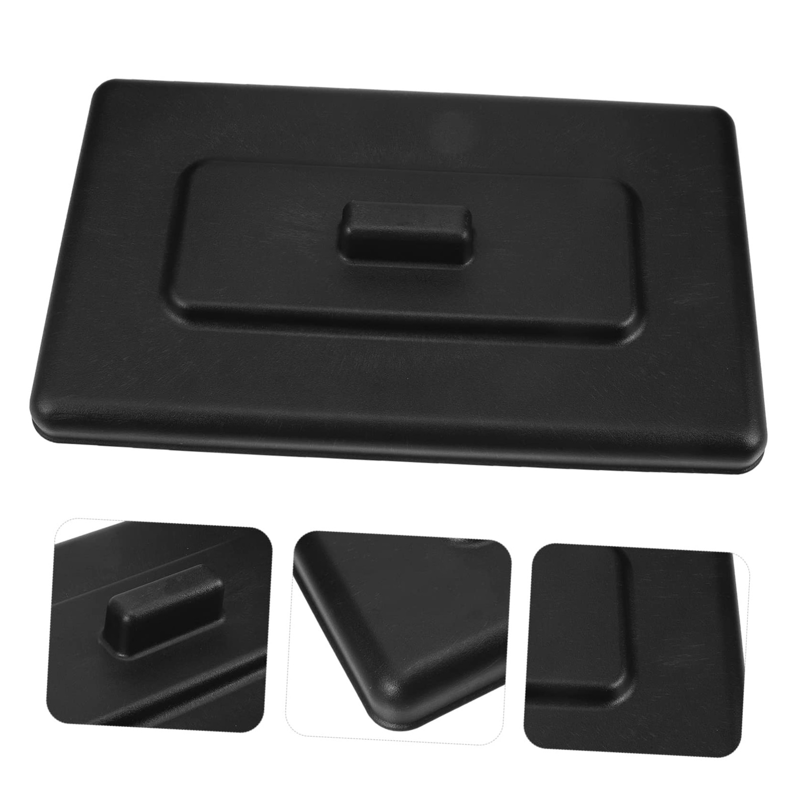 BESTonZON Ice Cream Machine Cover Portable Lid 34.5x19.8cm, Black