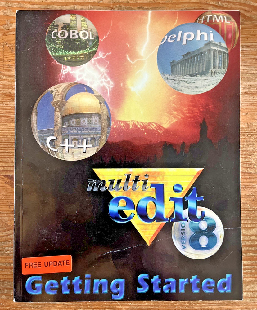 American Cybernetics Manual Multi-Edit Version 8 Getting Started Guide Book