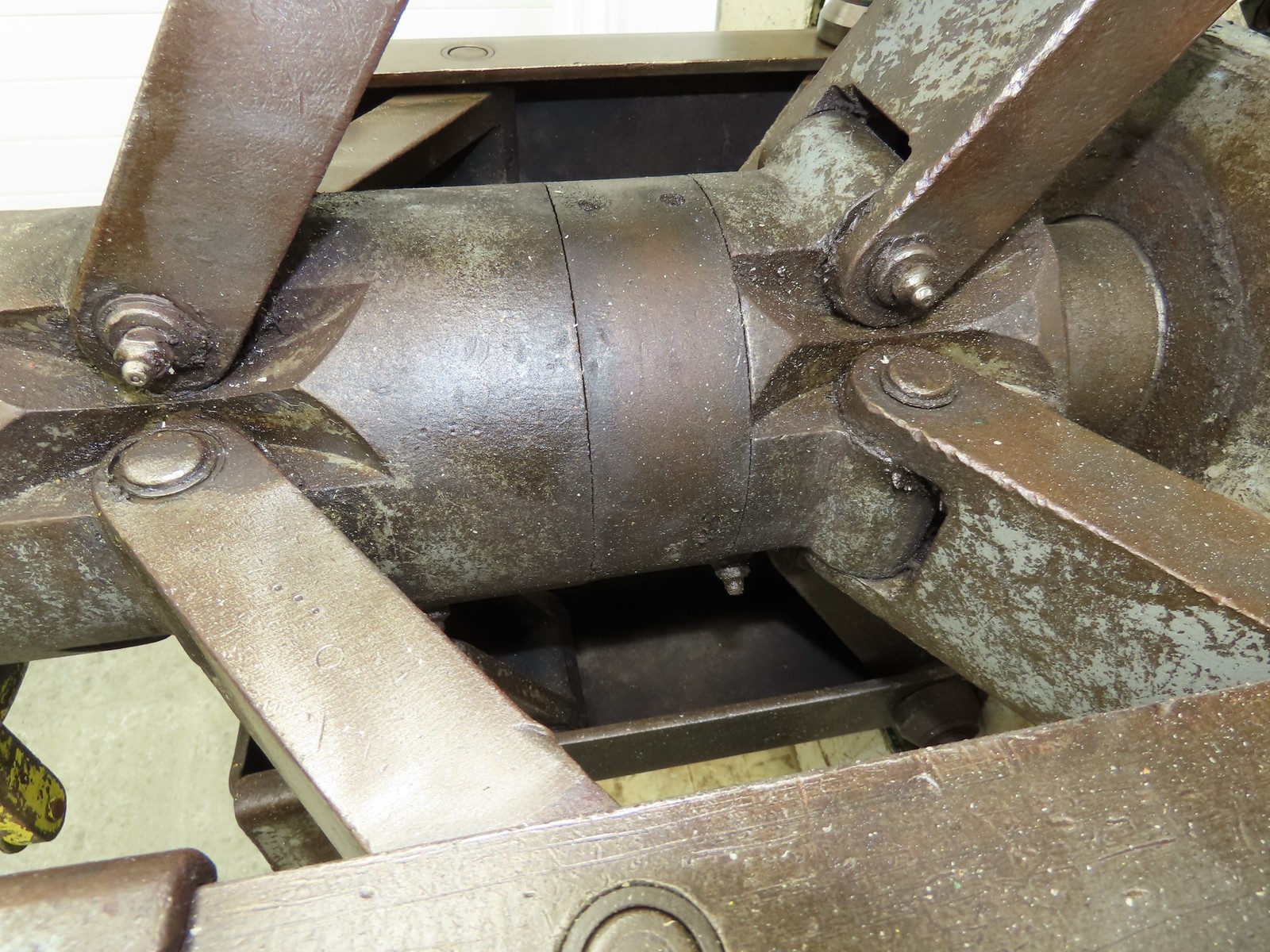 FJ Littell Machine 25-12 Coil Stock Uncoiler 2500lbs 20"ID 12"W Decoiler W/Brake