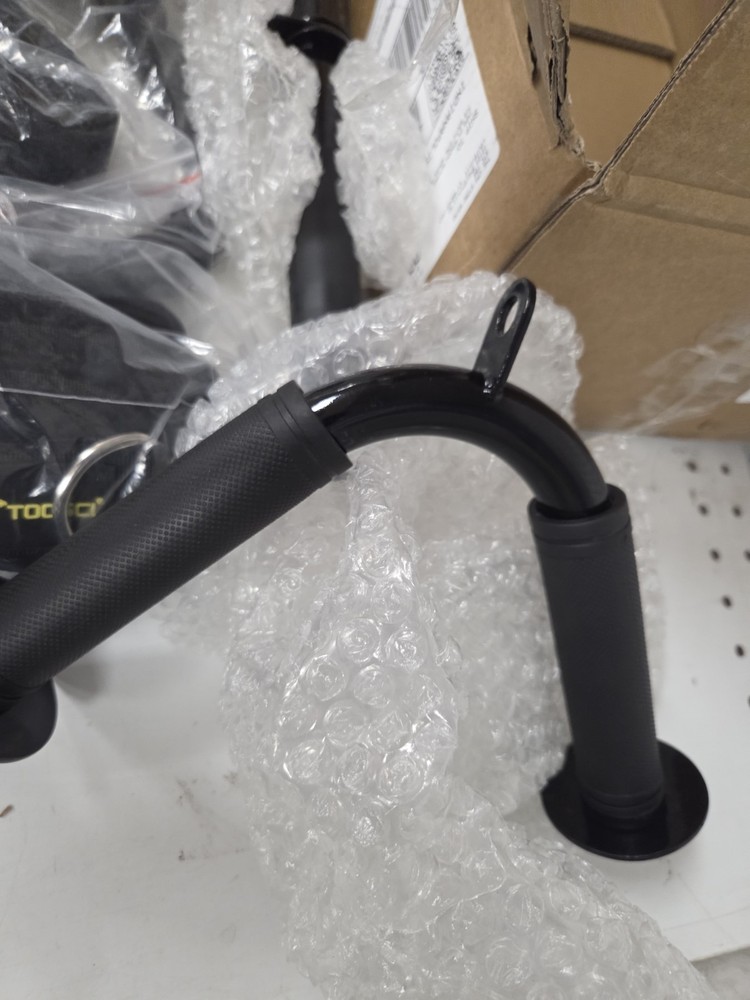 Cable Attachments for Gym, LAT Pulldown & Cable Machine Attachment Set: V-Shape!