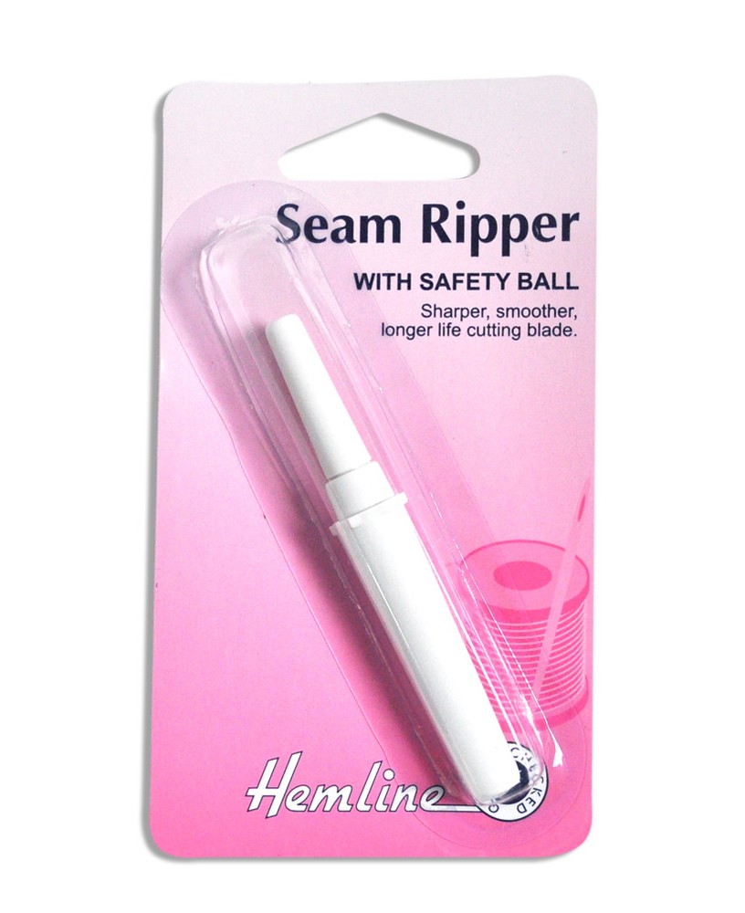 Hemline Small Seam Ripper with Safety Ball