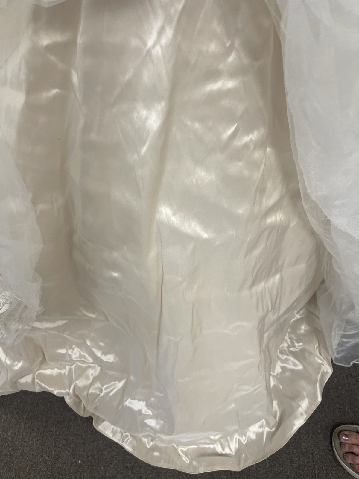 David Tutera Bridal Wedding Dress Sz 18 Crystals beading, simply amazing Ivory