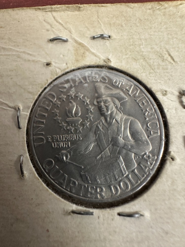 Bicentennial Quarter 1776-1976 In Good Condition