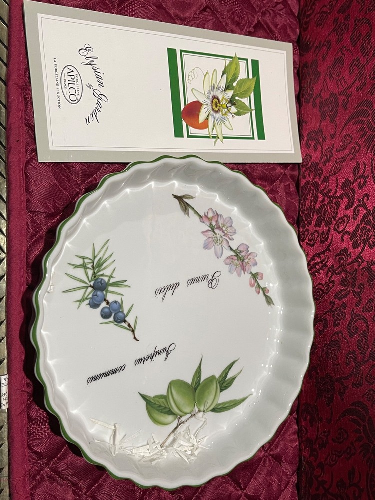 Elysian Garden Tart Dish
