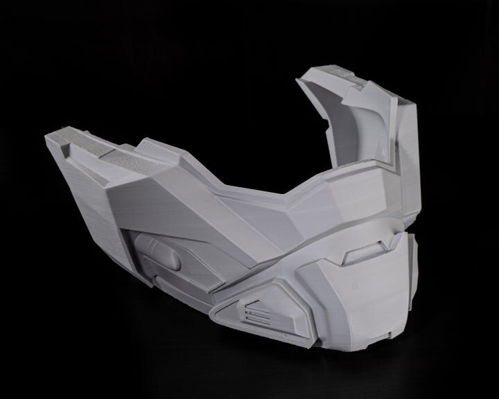 Raw DIY Helmet Accessory for Commando V3 Costume | Scale to Fit