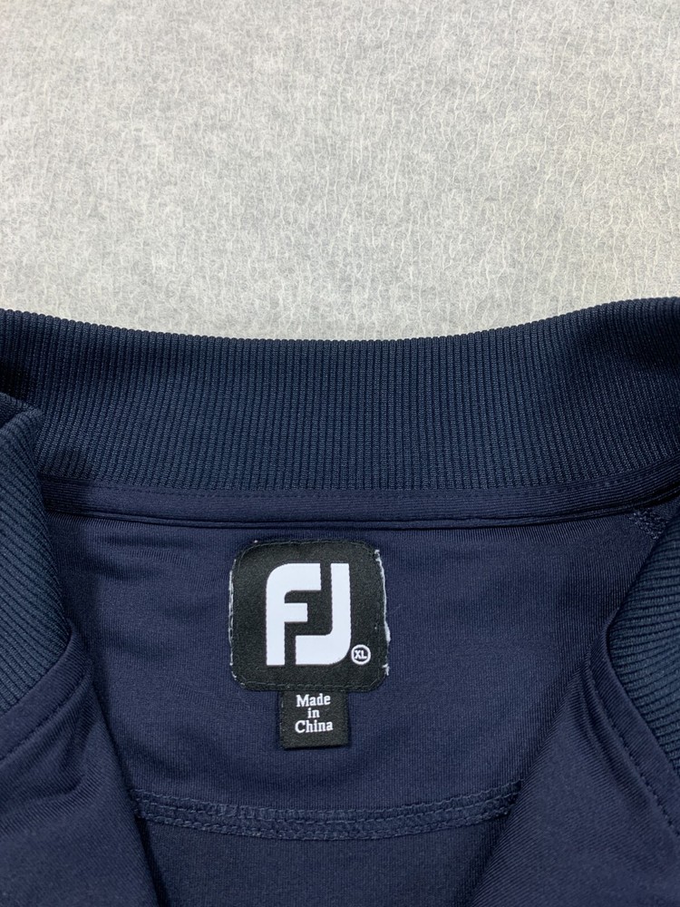 Footjoy Half Zip Pullover Golf Jacket (Men's XL) Blue