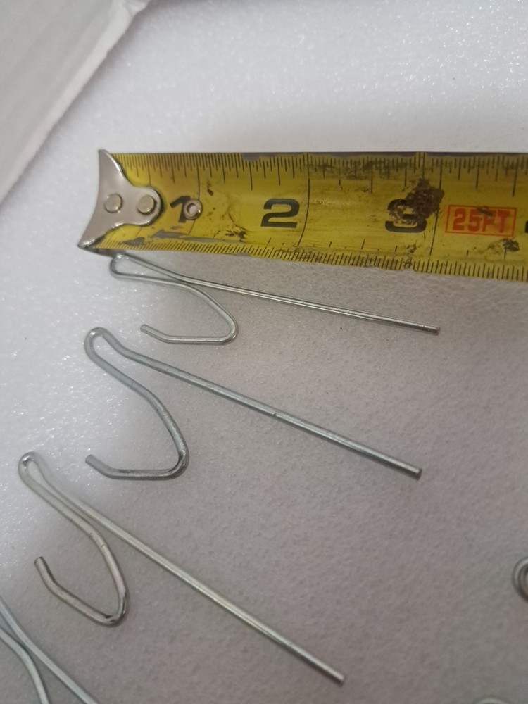95 Assorted Drapery Pin Hook, Curtain Pin hooks Read Description For Sizes
