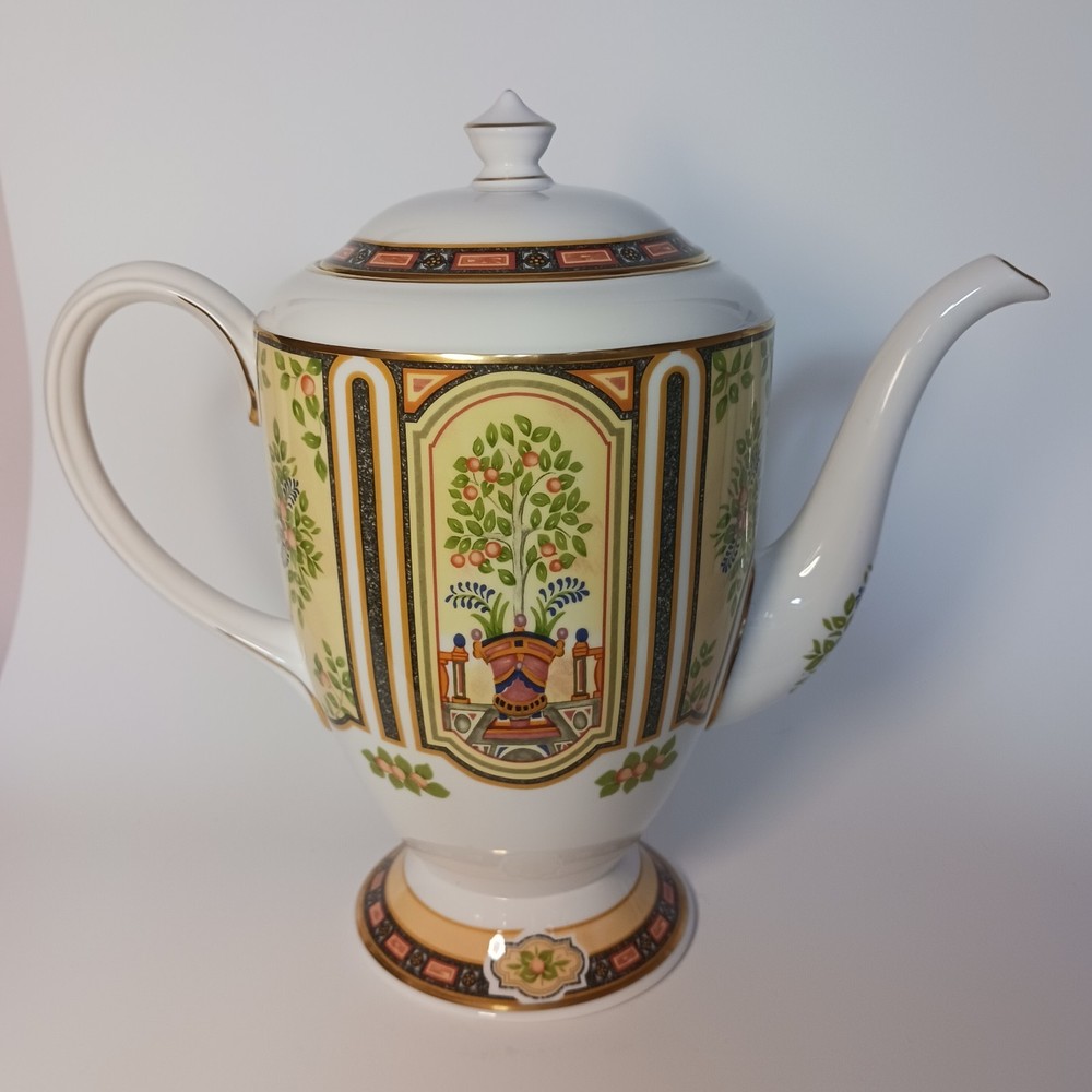 Royal Worcester Versailles Coffee Pot Mint Condition.