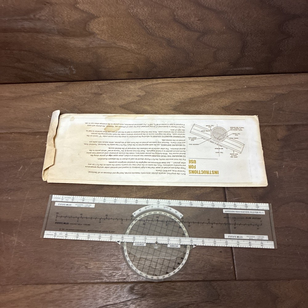 Jeppesen Navigation Plotter PJ1 JE524414