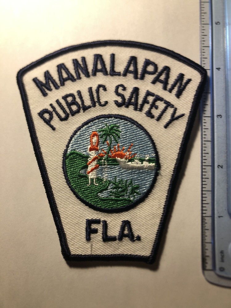 Manalapan Florida Public Safety Patch ~ Obsolete