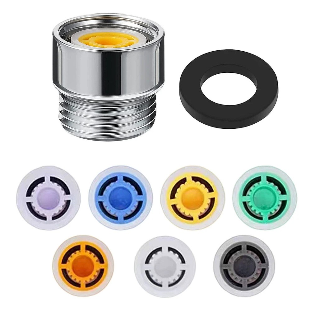 8PCS Shower Flow Reducer Limiter Set,Control Valves Shower Water Flow Restrictor
