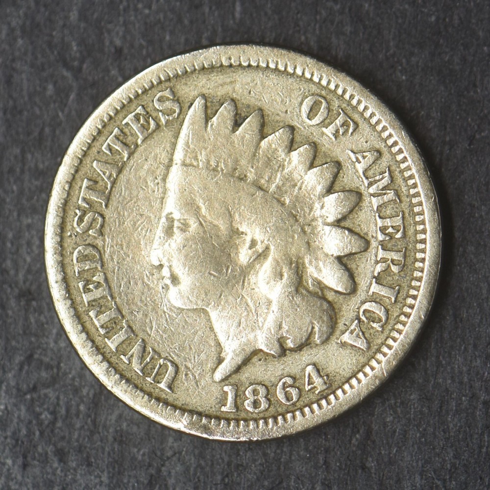 1864 Indian Head Cent 1C - COINGIANTS -
