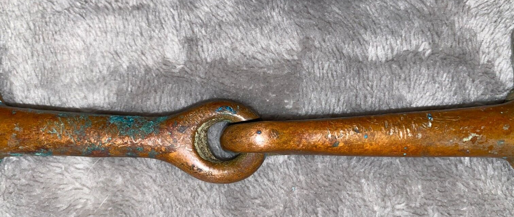 5'' OFFSET DEE BIT COPPER SNAFFLE